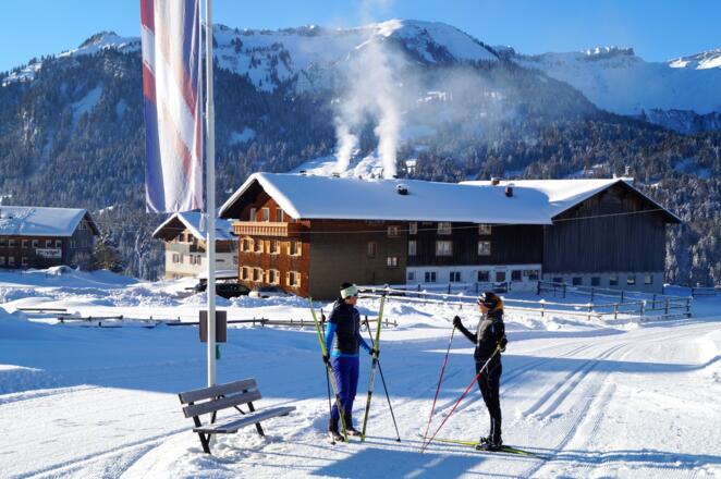 Langlaufen in Sibratsgfäll