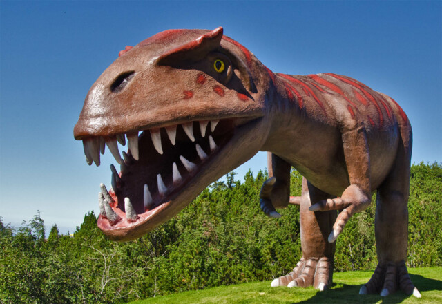 Dinosaurier am Triassic Trail
