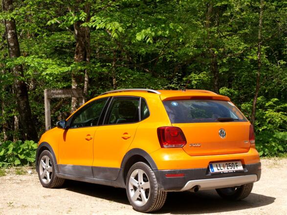 Schwarzgraben Parkplatz um 630 m