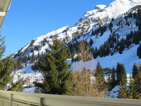 Blick auf den Rüfikopf