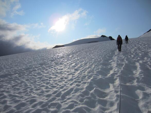 Großer Vernagtferner im Aufstieg zur Hochvernagtspitze