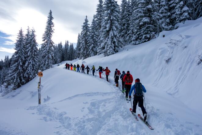 Skitourenlehrpfad