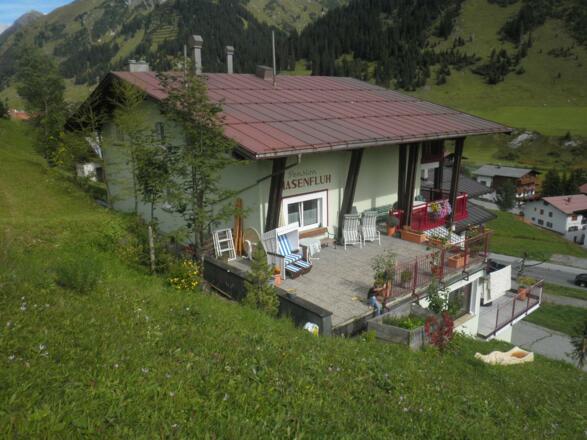 Westansicht Terrasse