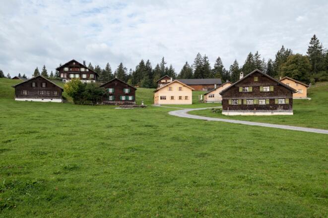 Häuser am Bödele (Schwarzenberg)