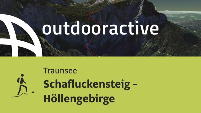 Bergtour am Traunsee: Schafluckensteig - Höllengebirge