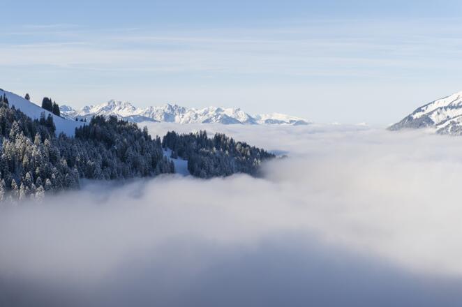 Blick auf das Nebelmeer