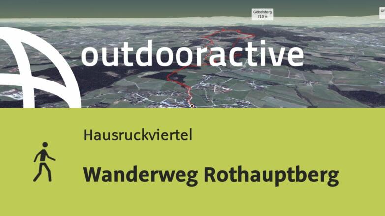 Wanderung im Hausruckviertel: Wanderweg Rothauptberg