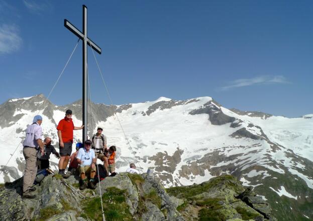 Rostocker Eck, im Hintergrund Simonyspitzen