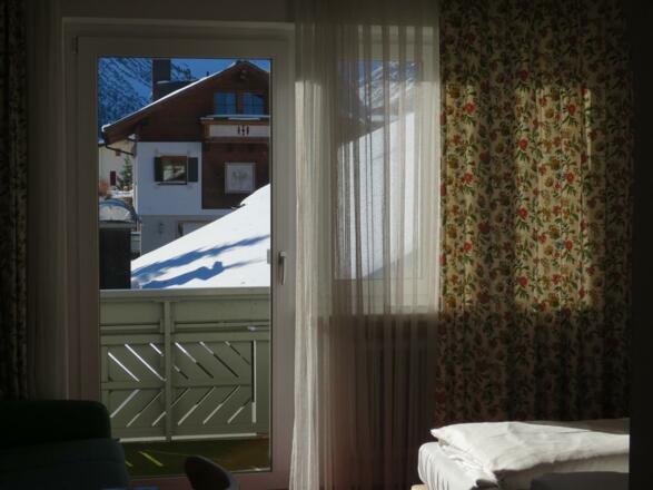 Ausblick vom Einzelzim