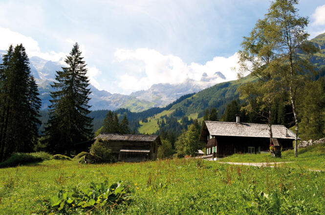 Einer der schönsten Talabschlüsse - Das Gauertal
