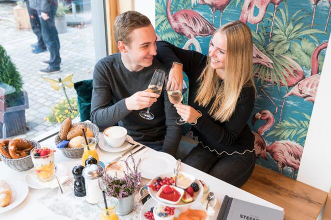 Frühstück im Cafè