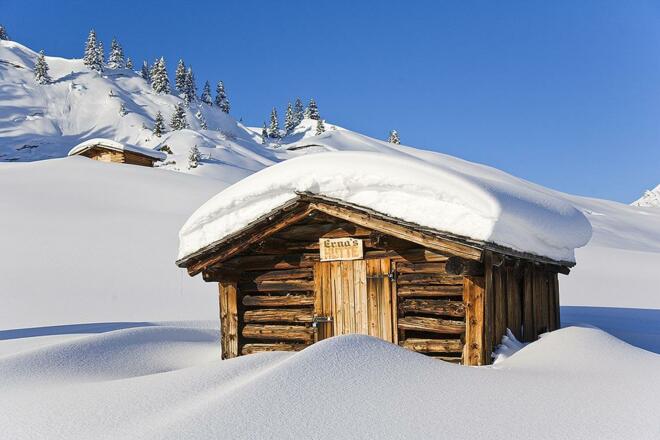 Winter 07 Ernas Hütte
