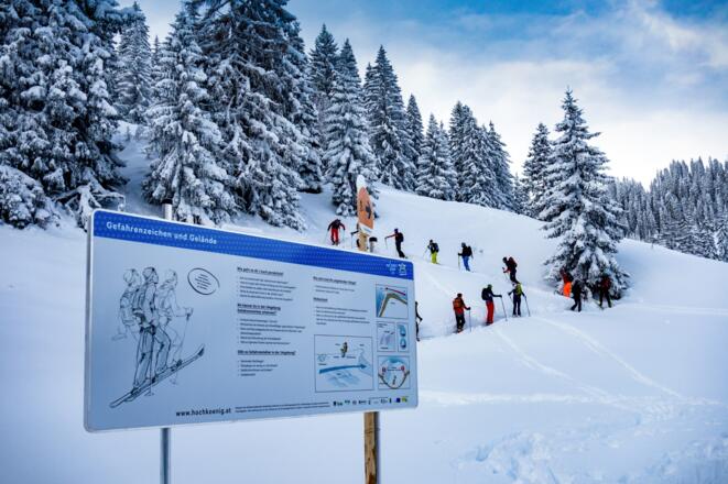Skitourenlehrpfad