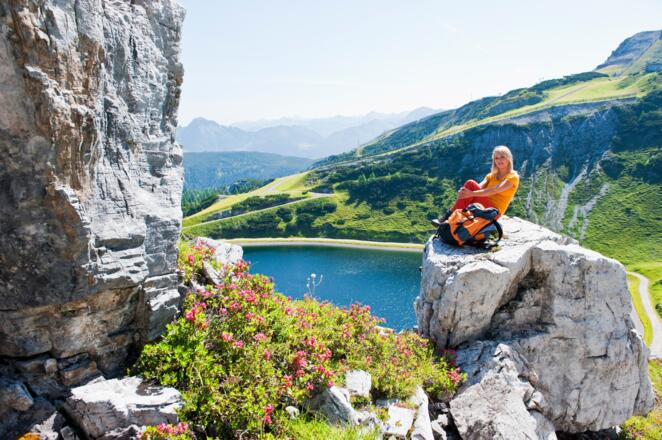 Seekarsee in der Nähe der Gamskogelhütte in Zauchensee