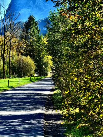 Weg entlang der Bregenzerach