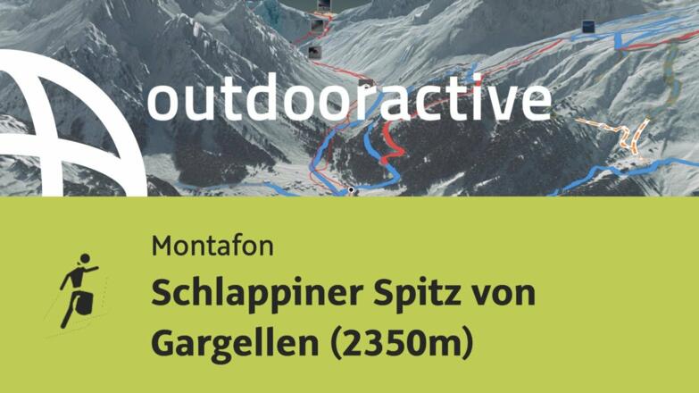 Skitour im Montafon: Schlappiner Spitz von Gargellen (2350m)