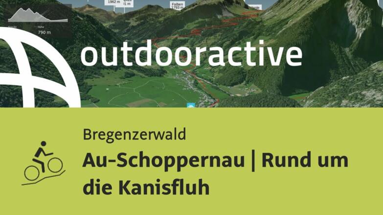Mountainbike-tour im Bregenzerwald: Au-Schoppernau | Rund um die Kanisfluh