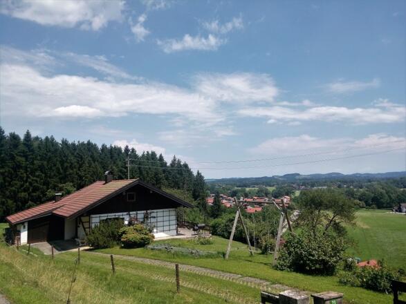 Blick auf den Garten