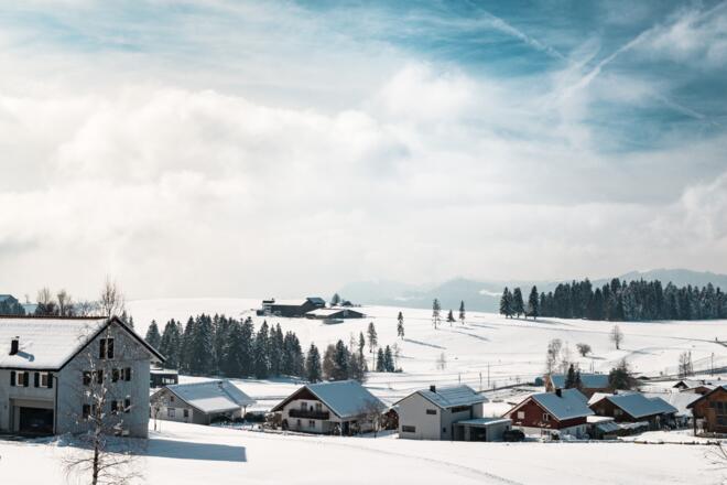 Winter in Sulzberg