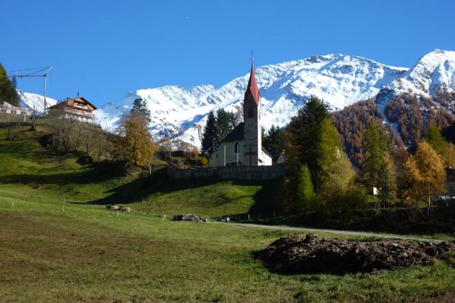 Kurz vor St. Peter