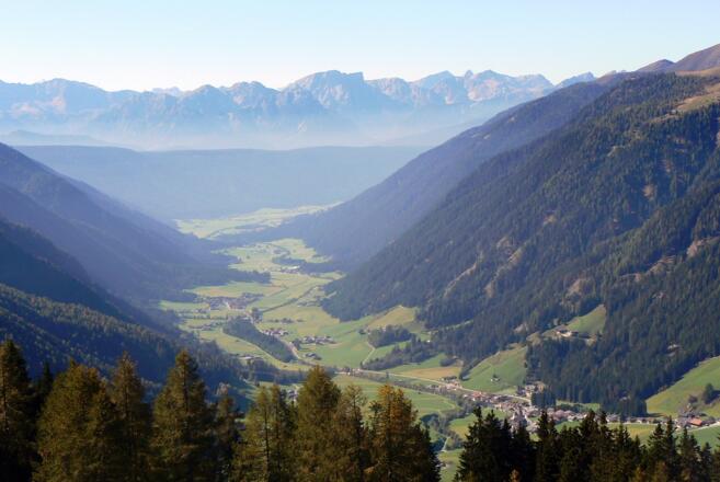 Talblick nach Gsies