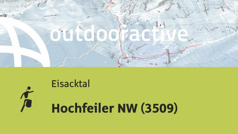 Skitour im Eisacktal/Südtirol: Hochfeiler NW (3509)