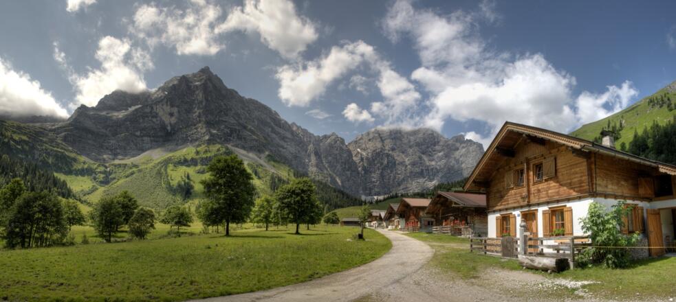 Almdorf Eng am Großen Ahornboden