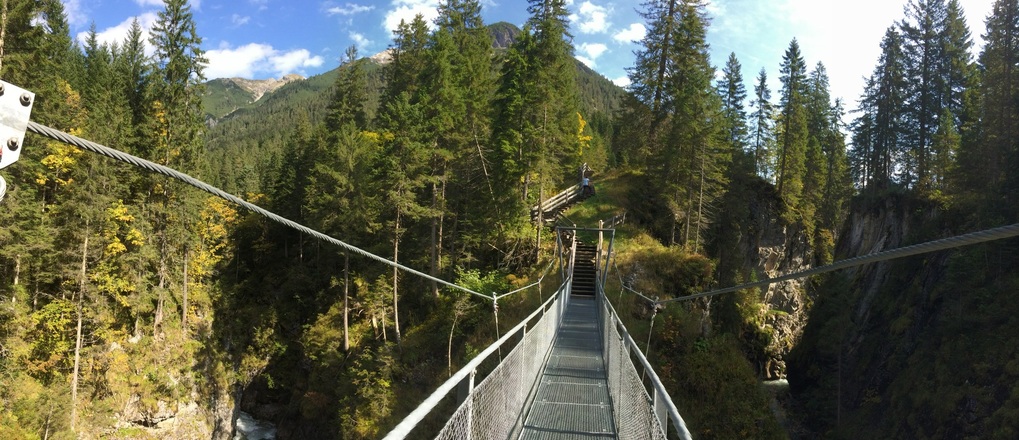 Hängebrücke Panorama