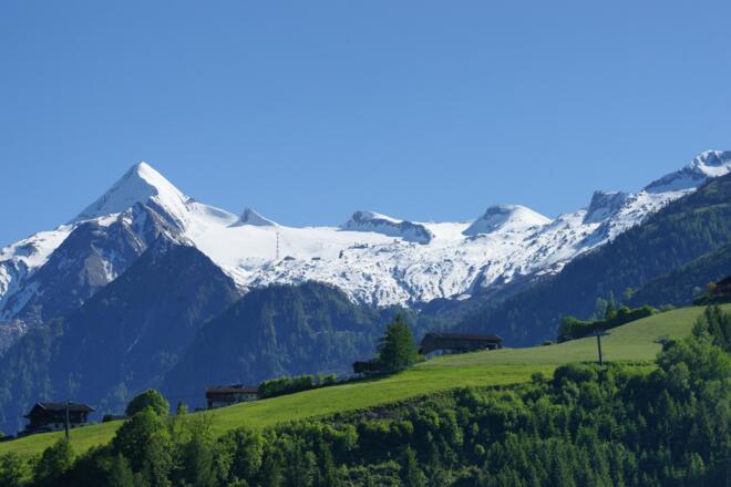 Blick auf das Kitzsteinhorn
