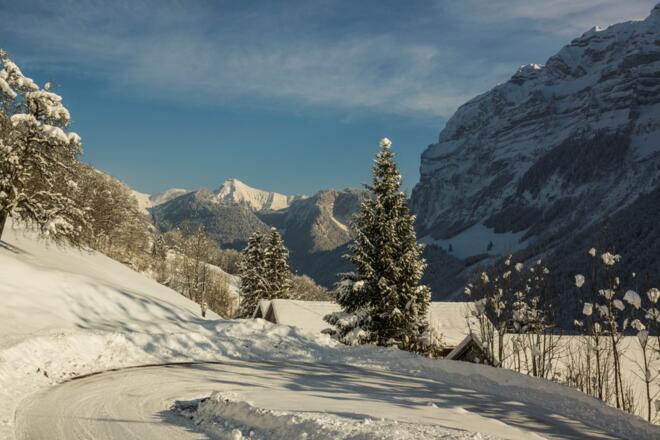Winterwanderweg Hirschlitte