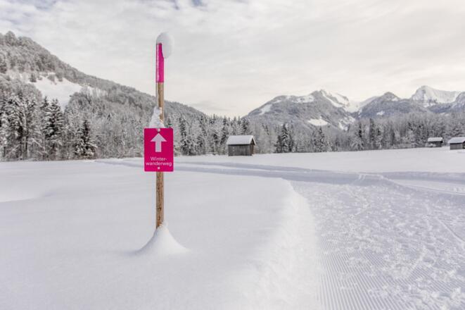 Winterwanderwege im Bregenzerwald