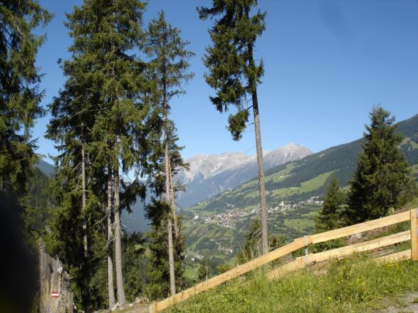 Blick auf die Lechtaler Alpen