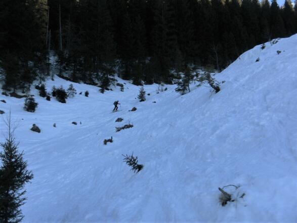 Mulde zur Angerkaralm