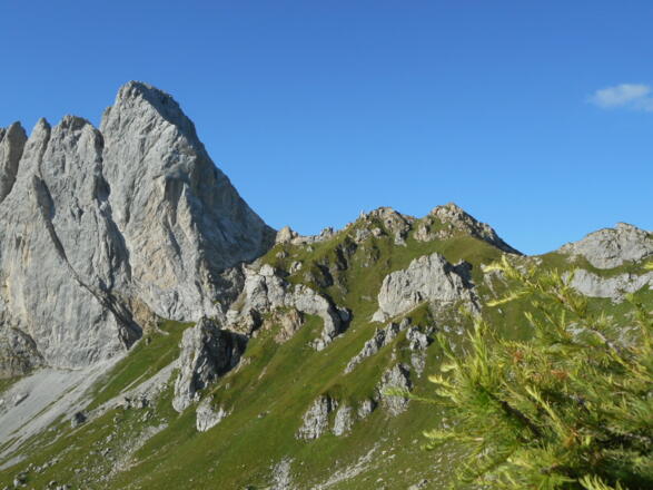 Vista verso il Passo Sesis
