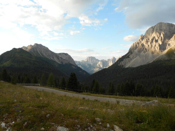 Vista verso la Val Sesis
