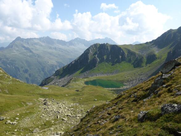 Blick auf den Alpguessee
