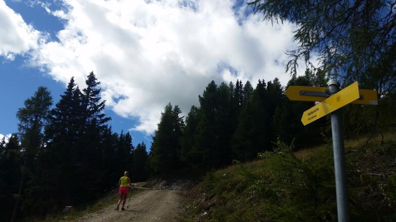 Letzte Meter vor der Speiereck Halterhütte