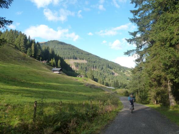Abfahrt unterhalb der Lindlingalm.