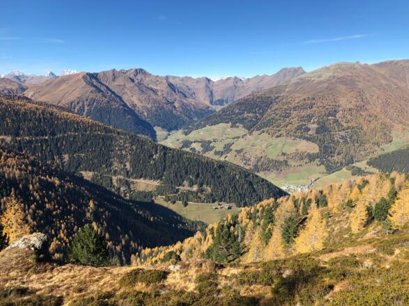 Blick ins Villgratental - Innervillgraten
