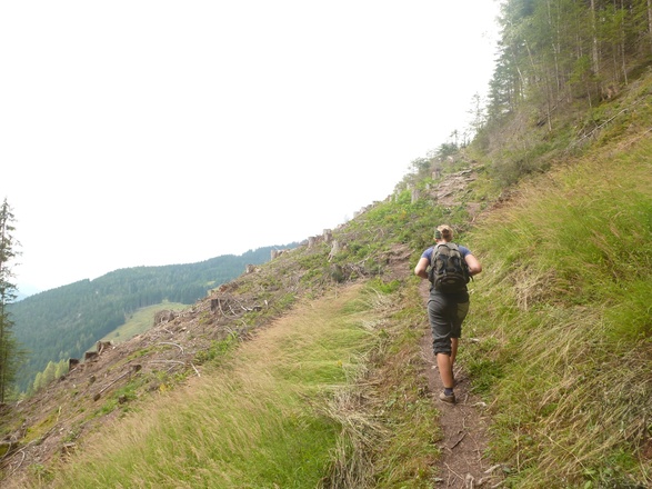Unterhalb der Lechneralm