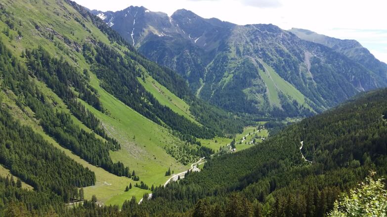 Blick ins Weißpriachtal