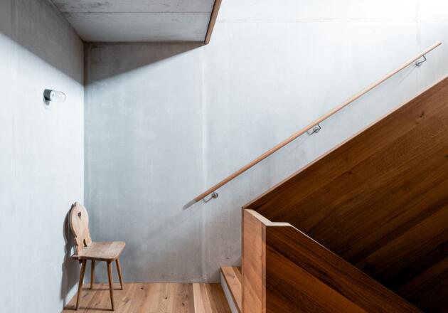 Treppenaufgang der Lindauer Hütte