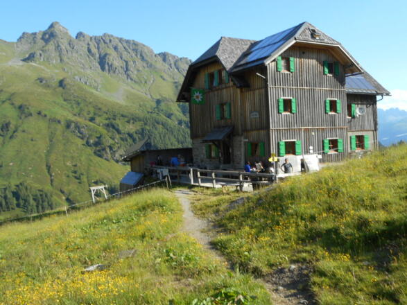 Il rifugio Hochweißsteinhausnnn