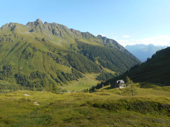 Scendendo verso il rifugio Hochweißsteinhausnn