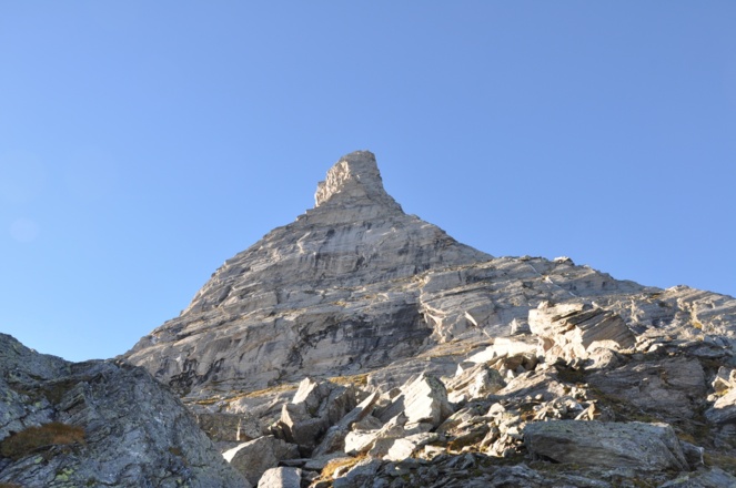 Beeindruckende Felstürme bei der Greizer Hütte.