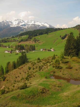 Ausblick am Warminger Höhenmarsch