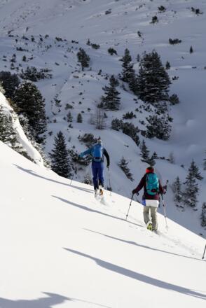 Auf dem Weg Richtung Tafel 4