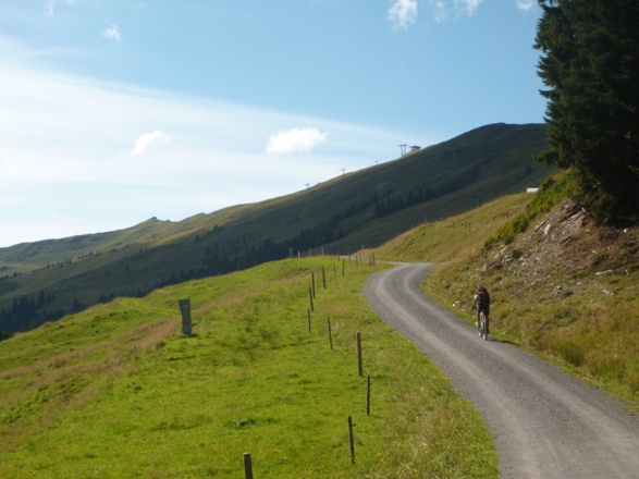 Kurz hinter der Roßwaldhütte