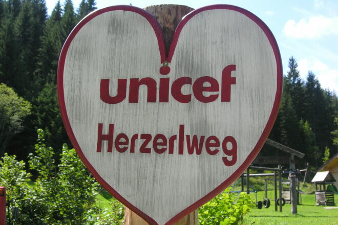 UNICEF-Herzerlweg