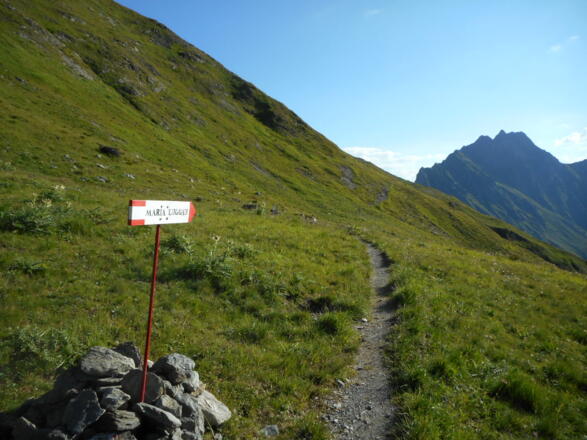 Verso il rifugio Hochweißsteinhaus